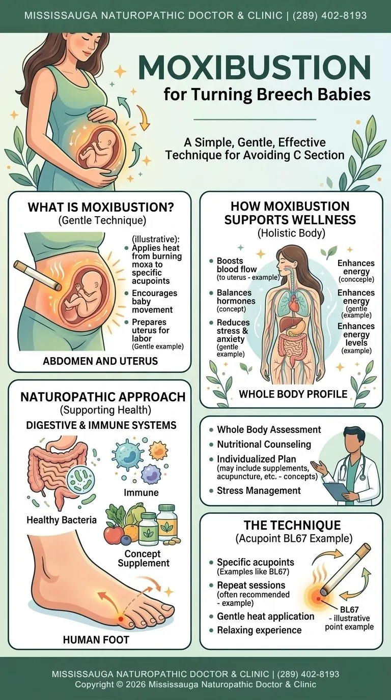 Moxibustion for Turning Breech Babies - Mississauga Naturopathic Doctor & Clinic